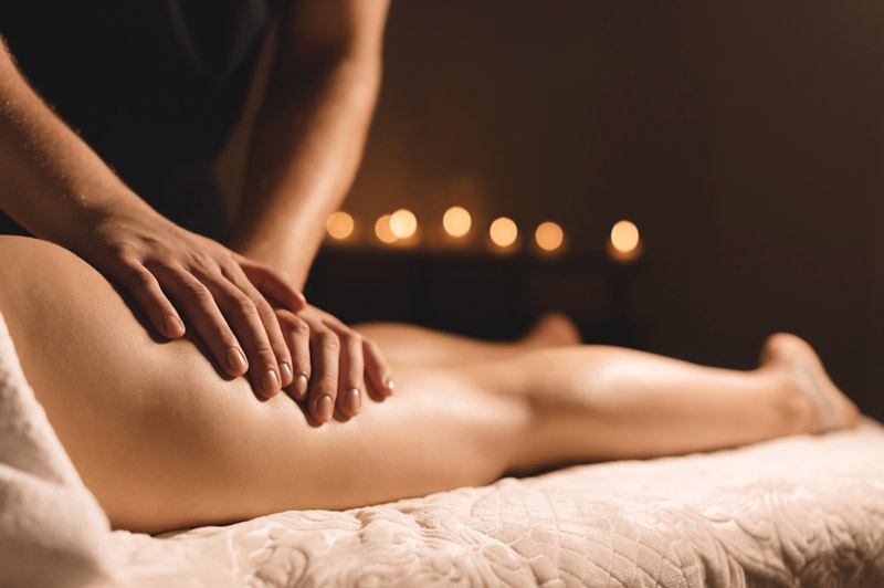 Aromaöl Massage